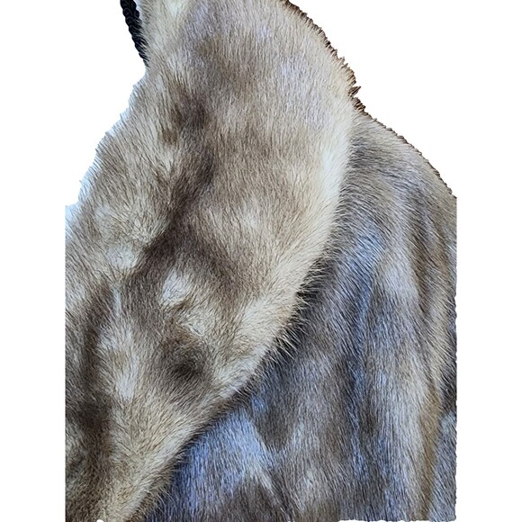 Pels Jensen Vintage Fur Shrug Copenhagen Designer Europe One Size Handmade - Picture 2 of 7